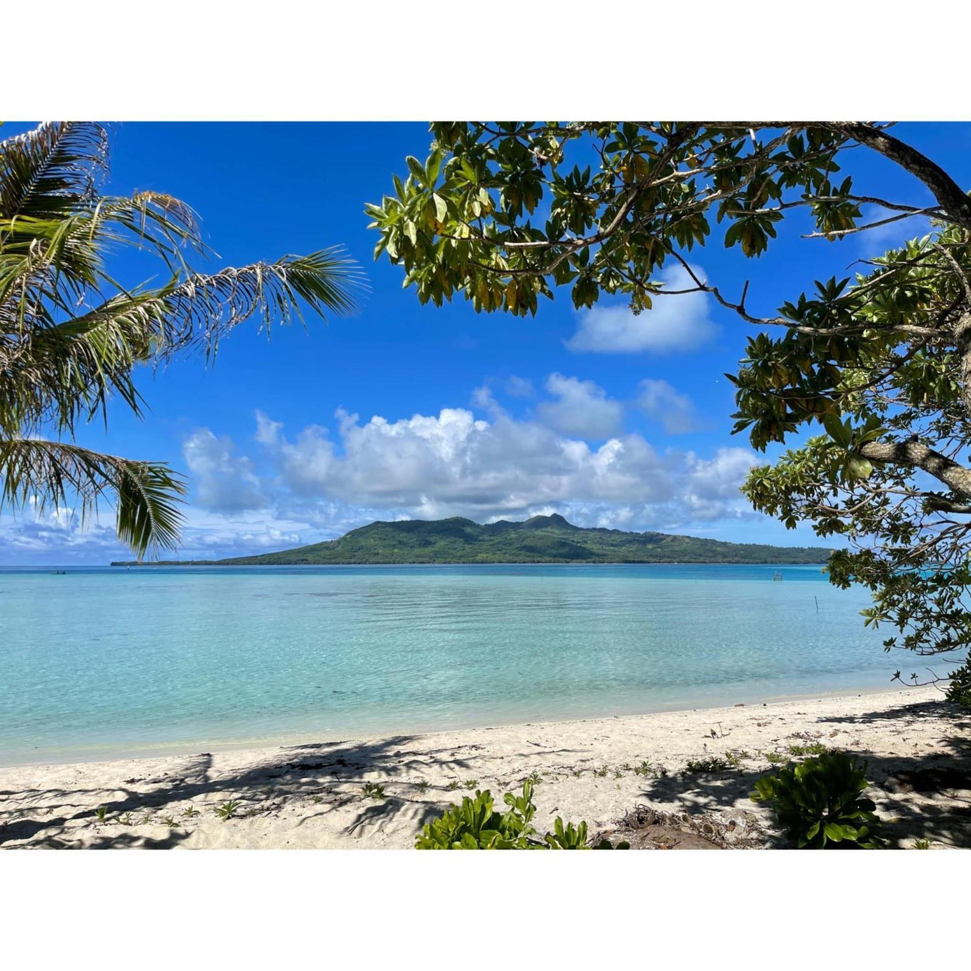 Mara'ai le spot Chambre Taahueia Deluxe avec piscine Mataura Exterior foto