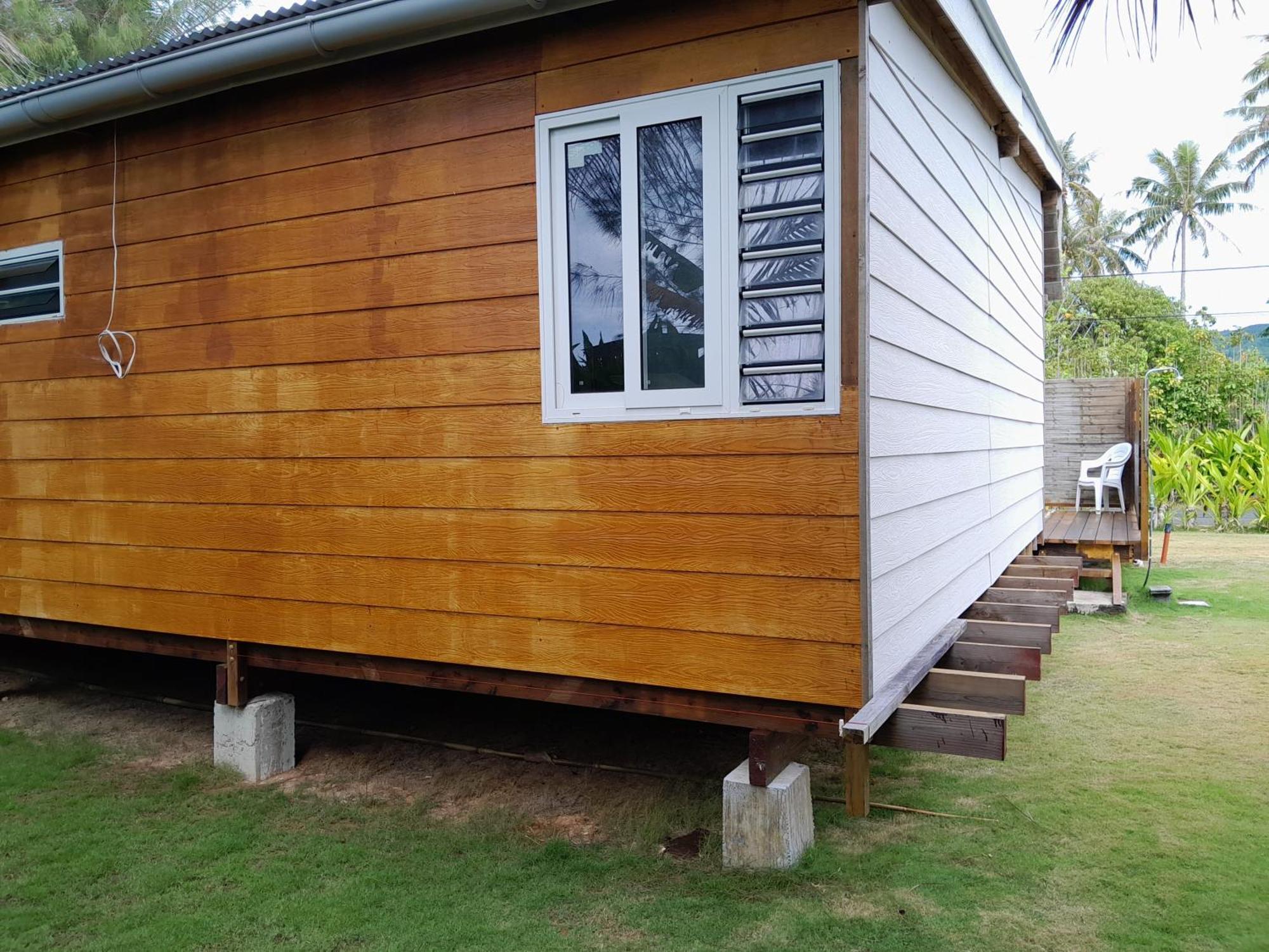Mara'ai le spot Chambre Taahueia Deluxe avec piscine Mataura Exterior foto