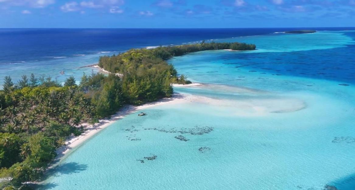 Mara'ai le spot Chambre Taahueia Deluxe avec piscine Mataura Exterior foto