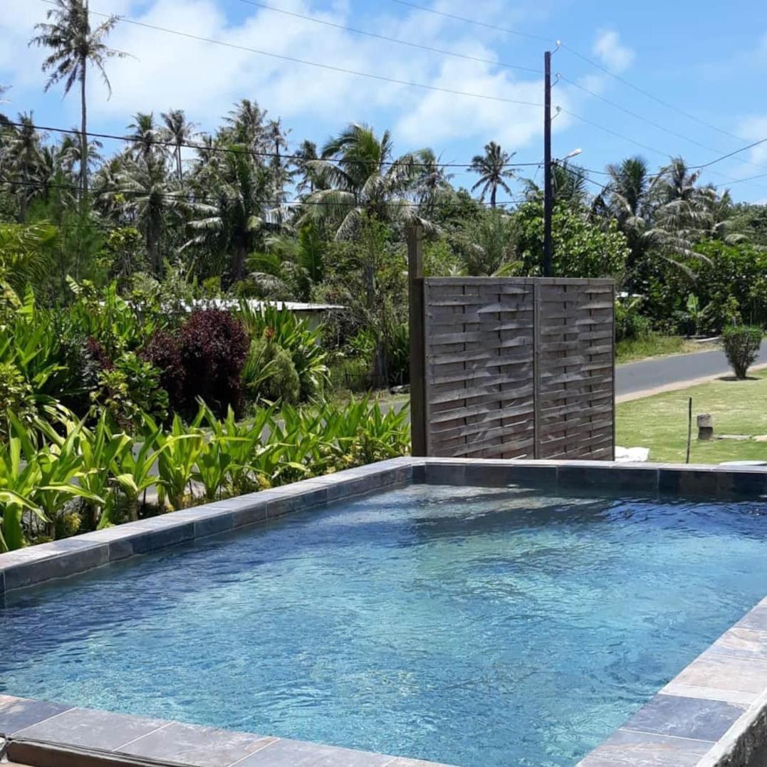 Mara'ai le spot Chambre Taahueia Deluxe avec piscine Mataura Exterior foto